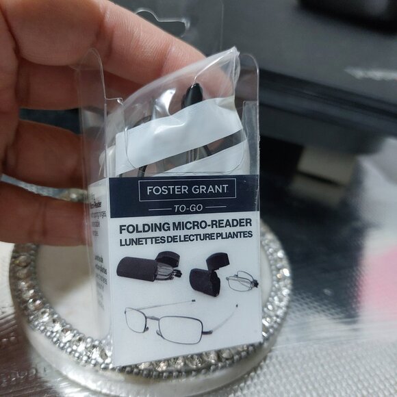 Foster Grant MicroVision Compact Reading Glasses 1.25 Power - Picture 7 of 13